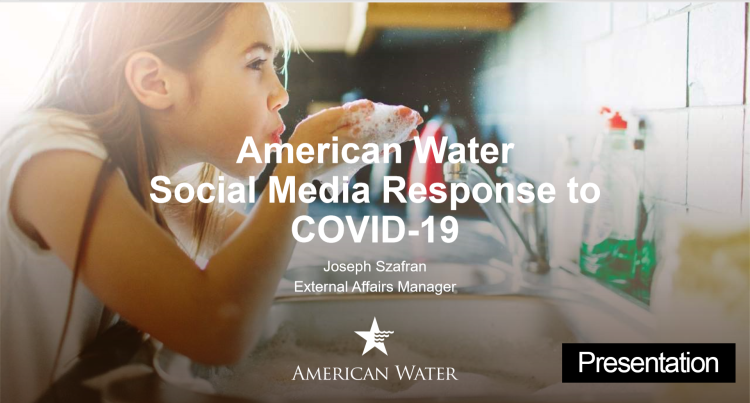 Social Media for Utilities American Water Presentation