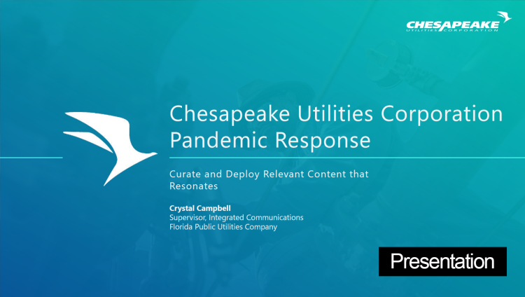 Chesapeake Utilities Pandemic Response